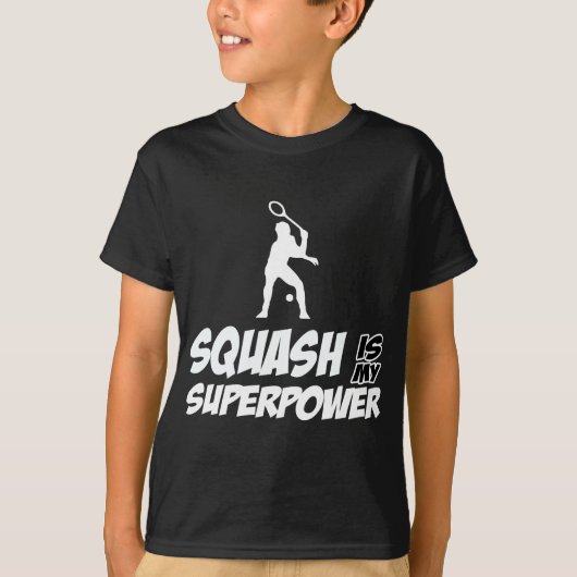 squash is mijn supermacht t-shirt (Voorkant)