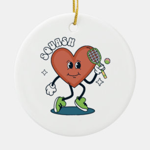 squash keramisch ornament