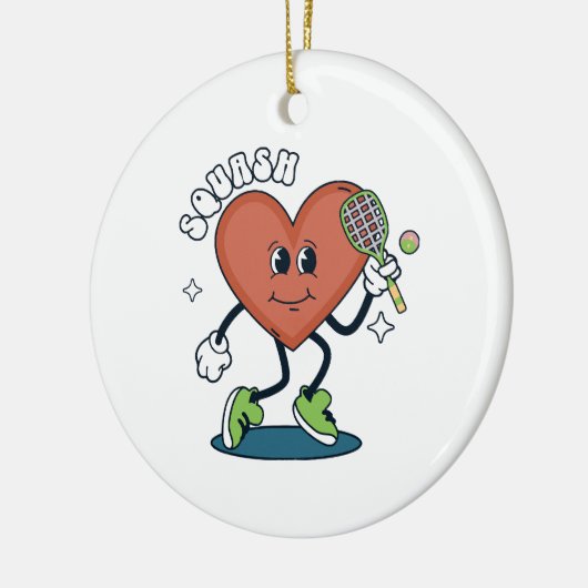 squash keramisch ornament (Links)