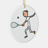 Squash Keramisch Ornament (Rechts)