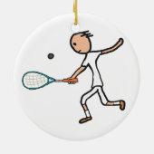 Squash Keramisch Ornament (Achterkant)