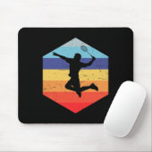 Squash Mannen Badminton Player 1 Muismat (Met muis)