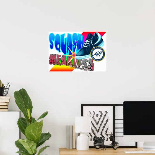 Squash Means Anti-Bullying Poster Classroom (Thuiskantoor)