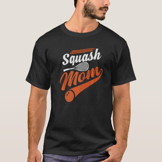 Squash Moeder T-shirt (Voorkant)