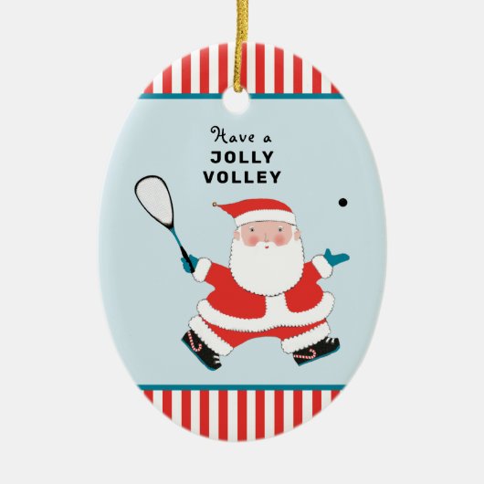 Squash Nieuwigheidscadeau Keramisch Ornament (Voorkant)