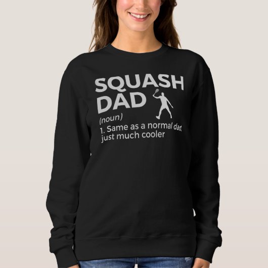 Squash Pa Definition Squash Player Trui (Voorkant)