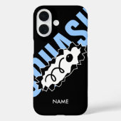 Squash player custom Case-Mate iPhone case (Achterkant)