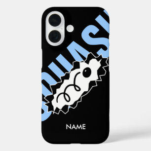 Squash player custom iPhone 16 hoesje