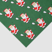 Squash Player Holiday Gift Tissue Paper Tissuepapier (Detail)
