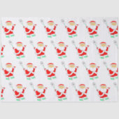 Squash Player Holiday Gift Tissuepapier (Voorkant)