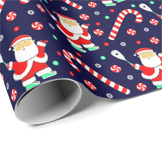 Squash Player Sports Gift Cadeaupapier (Rol Hoek)