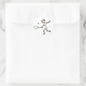 Squash Ronde Sticker (Tas)