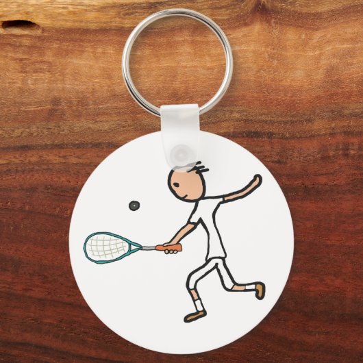Squash Sleutelhanger (Achterkant)