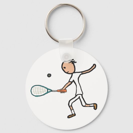 Squash Sleutelhanger (Achterkant)