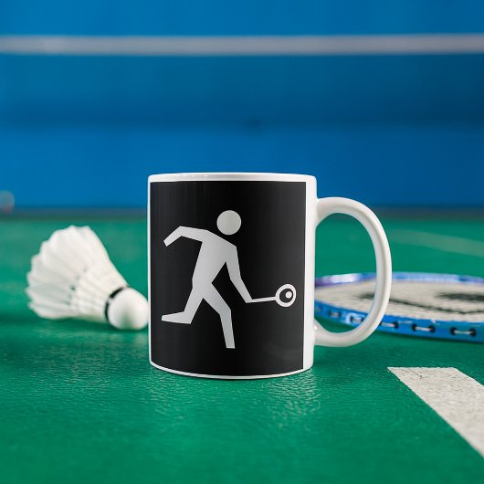 Squash Speler Icoon Koffiemok