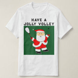 Squash Speler Kerstmis T-shirt