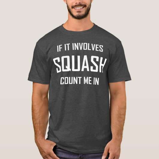 Squash Sport Squashbaan cadeau vintage T-shirt (Voorkant)