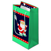 Squash Sports Christmas Klein Cadeauzakje (Voorkant Gekanteld)