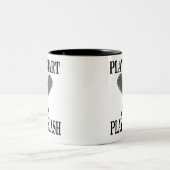 Squash Sportspeler Tweekleurige Koffiemok (Center)