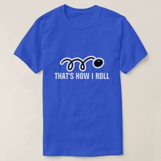 Squash T-shirt met grappige slogan en bal (Design voorkant)
