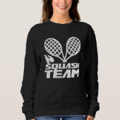 Squash Team Player Racket Coach Trui (Voorkant)