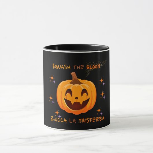 Squash the Gloom Halloween Mok – Zucca la Tristezz (Midden)