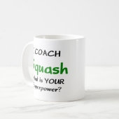 squashcoach koffiemok (Voorkant links)