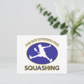 squashontwerp briefkaart (Staand voorkant)