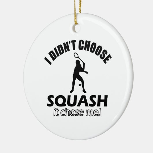 squashontwerp keramisch ornament (Links)