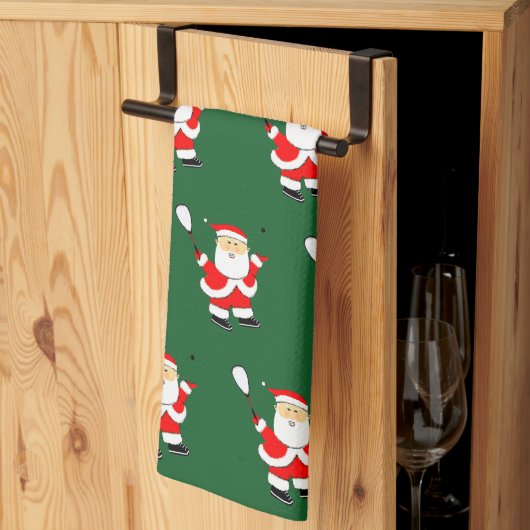 Squashspeler Kersthanddoek Theedoek (Derde Gevouwen)