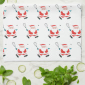 Squashspeler Kersthanddoek Theedoek (Gevouwen)