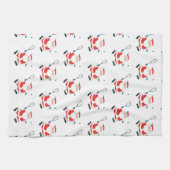 Squashspeler Kersthanddoek Theedoek (Horizontaal)