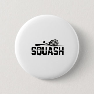 Squashspeler | Sportpunaises Racket Gift Idee Ronde Button 5,7 Cm