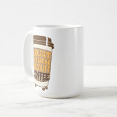 Squat Bench Deadlift en koffie Koffiemok (Voorkant links)