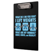 Squat, Bench Press, Deadlift - Hobbies - Kawaii Klembord (Links)