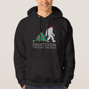 Squat door de Sneeuw - Bigfoot Hoodie