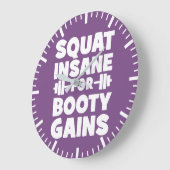 Squat Insane Voor Booty Winsten - Vrouwen Grappige Grote Klok (Hoek)