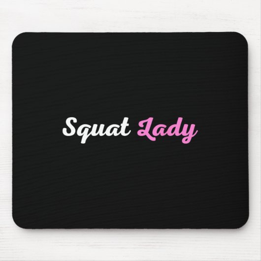 Squat Lady Muismat (Voorkant)