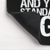 Squat Low - Bodybuilding Workout Motivational Muismat (Hoek)