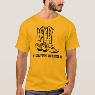 SQUAT NIET MET UW SPURS OP T-SHIRT