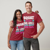 Squat omdat niemand Rap over Little Butts T-shirt (Unisex)