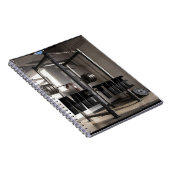 Squat Rack Workout Motivation - Me Time - Gym Notitieboek (Rechterzijde)