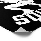 Squat Squad Workout Partner Trainer Coach Bodybuil Poster (Hoek)