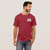 SQUATCH als een PRO in Bobo's GONE SQUATCHIN T-shirt (Voorkant volledig)