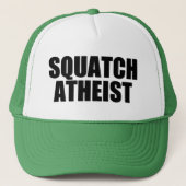 Squatch Atheist Trucker Pet (Voorkant)