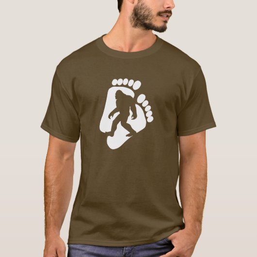 Squatch Footprint T-shirt (Voorkant)