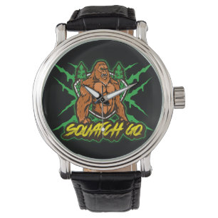 Squatch GQ Mannen Vintage Horloge