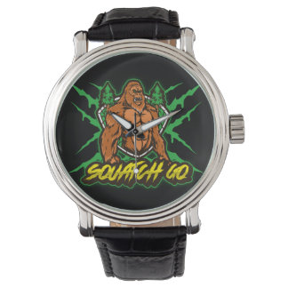 Squatch GQ Mannen Vintage Horloge