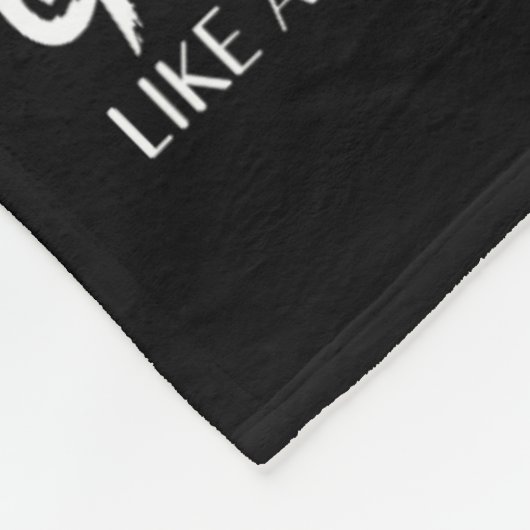 Squatch Grappige Bigfoot Pap Sasquatch Yeti Vaders Fleece Deken (Hoek)