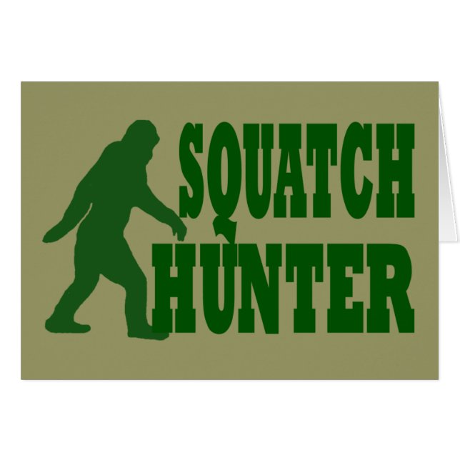 Squatch hunter (Voorkant Horizontaal)